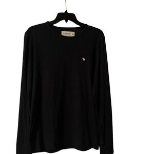 Abercrombie & Fitch Black Long Sleeve Tee